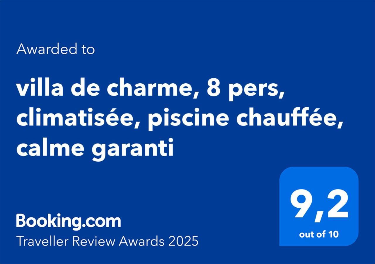 Villa De Charme, 8 Pers, Climatisee, Piscine Chauffee, Calme Garanti Roquebrune-sur Argens Kültér fotó